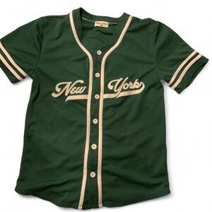 New York Green Button Down Shirt